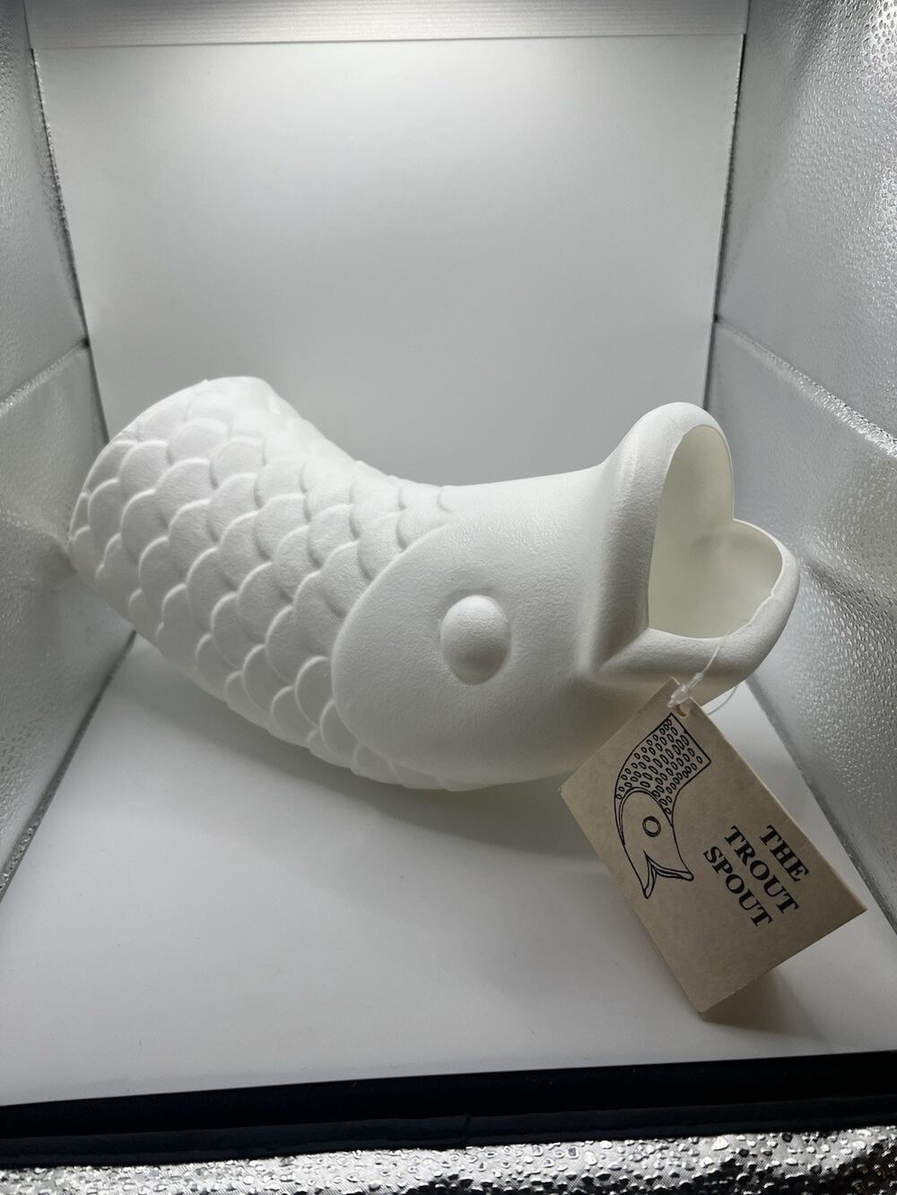 Vintage Chemweld Trout Spout Fish Gutter Downspout Extension NWT